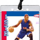 Detroit Pistons Colored Basketball VIP Pass Invitations