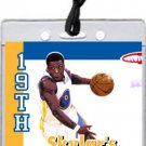 Golden State Warriors Colored Basketball VIP Pass Invitations