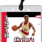 Portland Trailblazers Colored Basketball VIP Pass Invitations