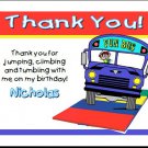 Fun Bus Thank You Cards