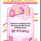 Slumber Party Thank You Cards