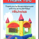 Bounce House Thank You Cards