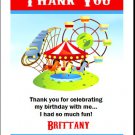 Carnival Thank You Cards