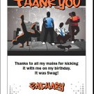 Urban Hip Hop Thank You Cards