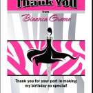 Pink Zebra Thank You Cards