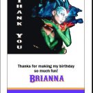 Cirque du Soleil Thank You Cards
