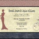 Bride and Bride Wedding Invitation 5x7 Flat