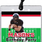 Cincinnati Bearcats Colored Football Field VIP Pass Invitations