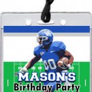 Kentucky Wildcats Colored Football Field VIP Pass Invitations