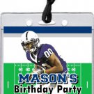 Penn State Nittany Lions Colored Football Field VIP Pass Invitations