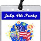 American Flag 4th of July VIP Pass Invitation
