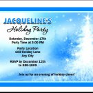 Starry Tree Holiday Party Invitation