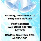 Holiday Bells Party Ticket Invitations