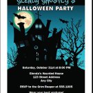 Haunted House 3 Halloween Invitation