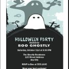 Ghost Halloween Party Invitation
