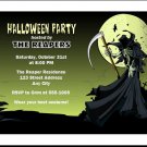Grim Reaper Halloween Party Invitation