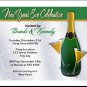 Champagne New Years Party Invitations