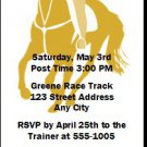 Kentucky Derby Party Ticket Invitations