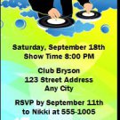 At Da Club Birthday Party Ticket Invitation