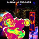 Laser Tag Birthday Party Ticket Invitation