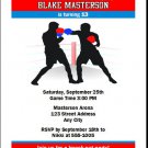 Boxing Birthday Party Invitation