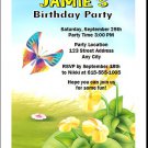 Butterfly Birthday Party Invitation