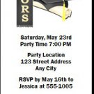 Honors Graduation Party Ticket Invitation