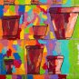 POTS ON SHELVES