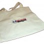 Cream Tote With Optimistic Deadbeat Logo