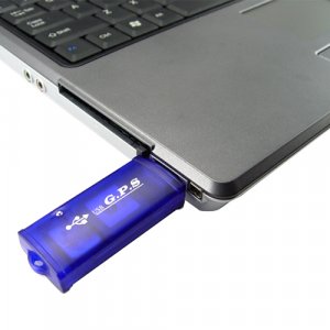GPS Receiver USB Adapter for Laptops, Netbooks, Desktops