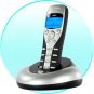 Skype VoIP USB Wireless Phone (Black)
