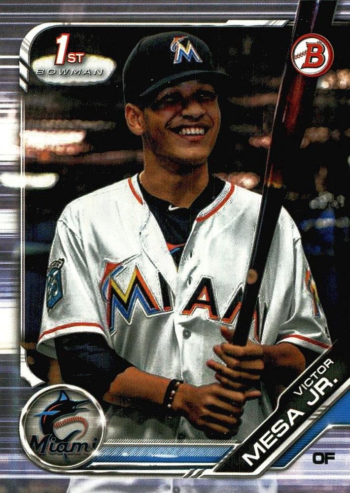 2019 Bowman Prospects BP104 - Victor Mesa Jr., Miami Marlins