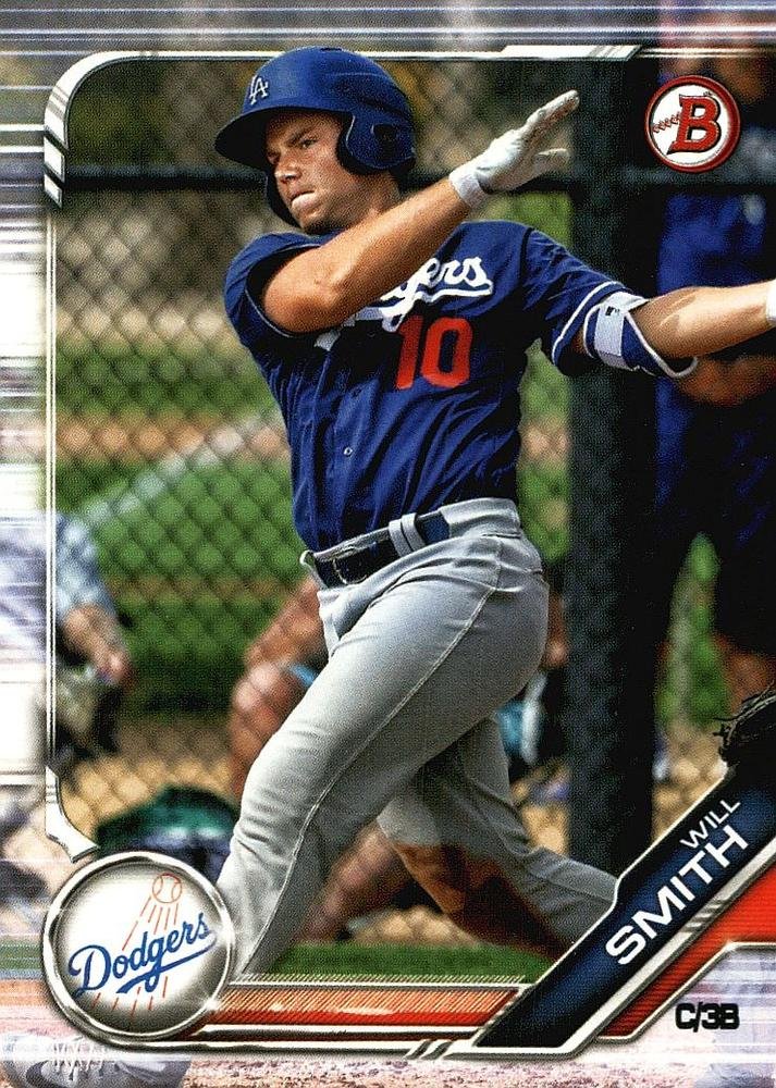 2019 Bowman Prospects BP91 - Will Smith, Los Angeles Dodgers