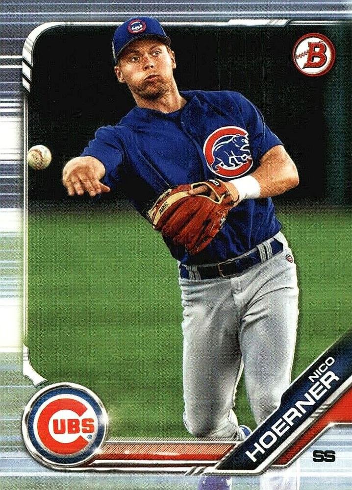 2019 Bowman Prospects BP59 - Nico Hoerner, Chicago Cubs