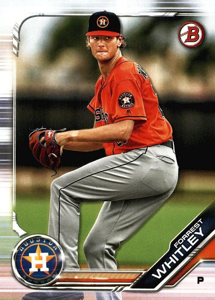 2019 Bowman Prospects BP52 - Forrest Whitley, Houston Astros