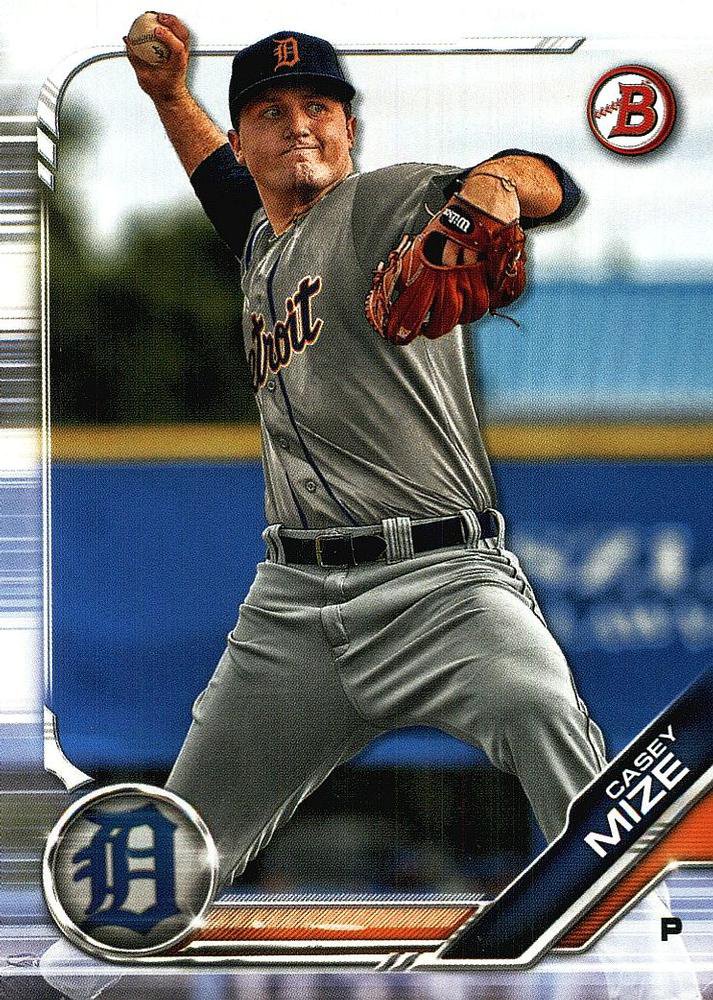 2019 Bowman Prospects BP49 - Casey Mize, Detroit Tigers