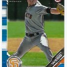 2019 Bowman Prospects Blue BP79 - Logan Webb, San Francisco Giants