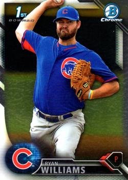 2016 Bowman Chrome Prospects BCP221 - Ryan Williams, Chicago Cubs