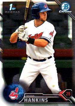 2016 Bowman Chrome Prospects BCP166 - Todd Hankins, Cleveland Indians