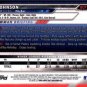 2016 Bowman Chrome Prospects BCP116 - Pierce Johnson, Chicago Cubs