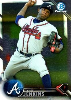 2016 Bowman Chrome Prospects BCP112 - Tyrell Jenkins, Atlanta Braves