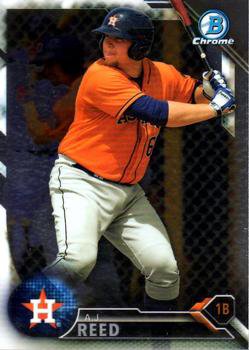 2016 Bowman Chrome Prospects BCP92 - A.J. Reed, Houston Astros