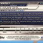 2016 Bowman Chrome Prospects BCP68 - Garrett Whitley, Tampa Bay Rays