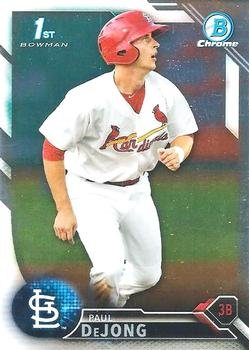 2016 Bowman Chrome Prospects BCP43 - Paul DeJong, St. Louis Cardinals