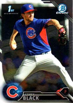 2016 Bowman Chrome Prospects BCP39 - Corey Black, Chicago Cubs