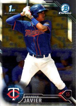 2016 Bowman Chrome Prospects BCP32 - Wander Javier, Minnesota Twins