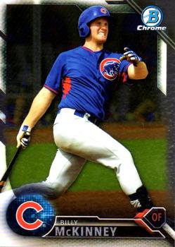 2016 Bowman Chrome Prospects BCP8 - Billy McKinney, Chicago Cubs