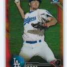 2016 Bowman Chrome Prospects Orange Refractors BCP209 - Josh Sborz, Los Angeles Dodgers