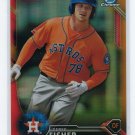 2016 Bowman Chrome Prospects Orange Refractors BCP125 - Derek Fisher, Houston Astros