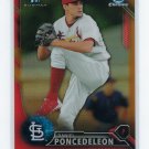 2016 Bowman Chrome Prospects Orange Refractors BCP53 - Daniel Poncedeleon, St. Louis Cardinals